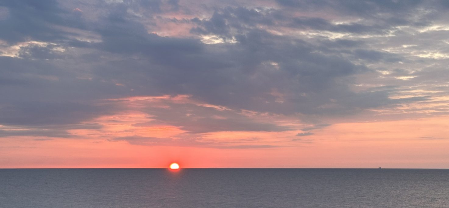 Sonnenaufgang Ostsee-Strandhaus Dahme